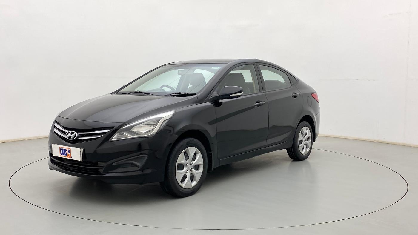 2016 Hyundai Verna 1.4 VTVT, Petrol, Manual, 71,487 km, Left Front Diagonal