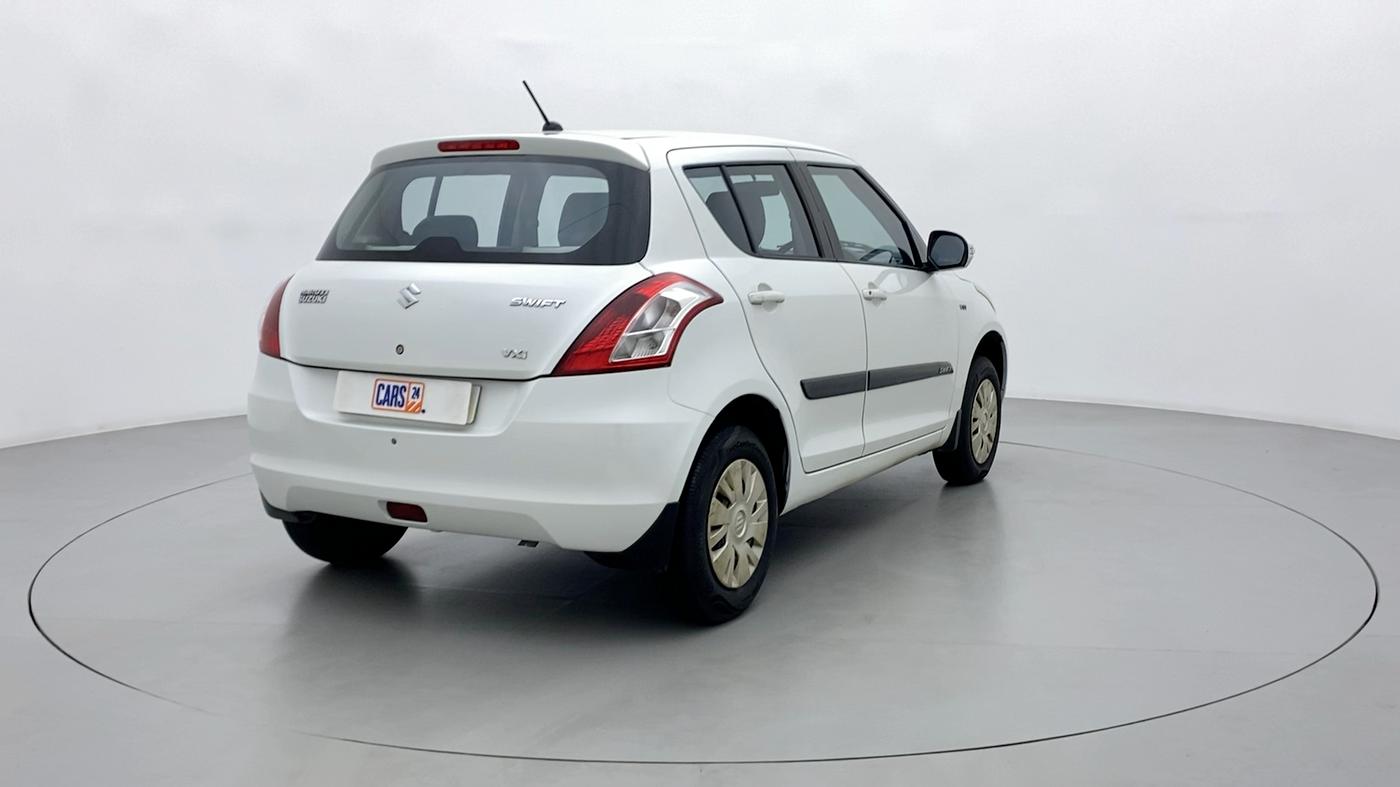 2013 Maruti Swift VXI, Petrol, Manual, 91,701 km, Right Back Diagonal