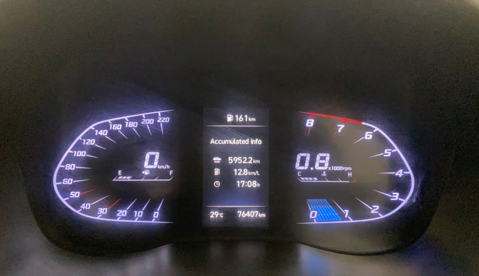 2022 Hyundai Verna SX 1.5 VTVT, Petrol, Manual, 76,406 km, Odometer Image
