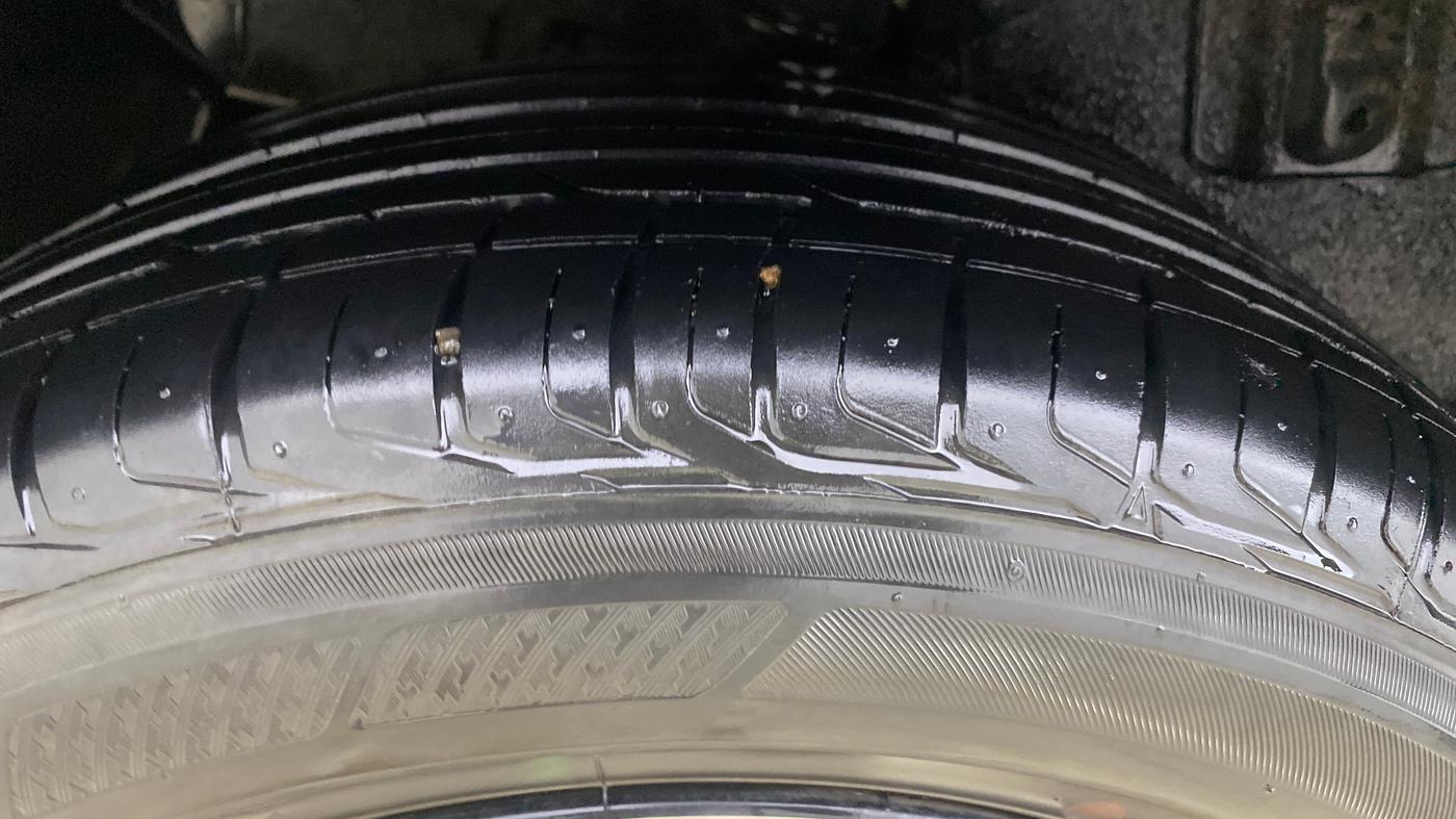 2021 Tata NEXON XZ PLUS PETROL SUNROOF, Petrol, Manual, 51,343 km, Right Rear Tyre Tread