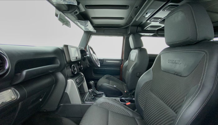 2022 Mahindra Thar LX PETROL HT 4WD AT, Petrol, Automatic, 3,861 km, Right Side Front Door Cabin