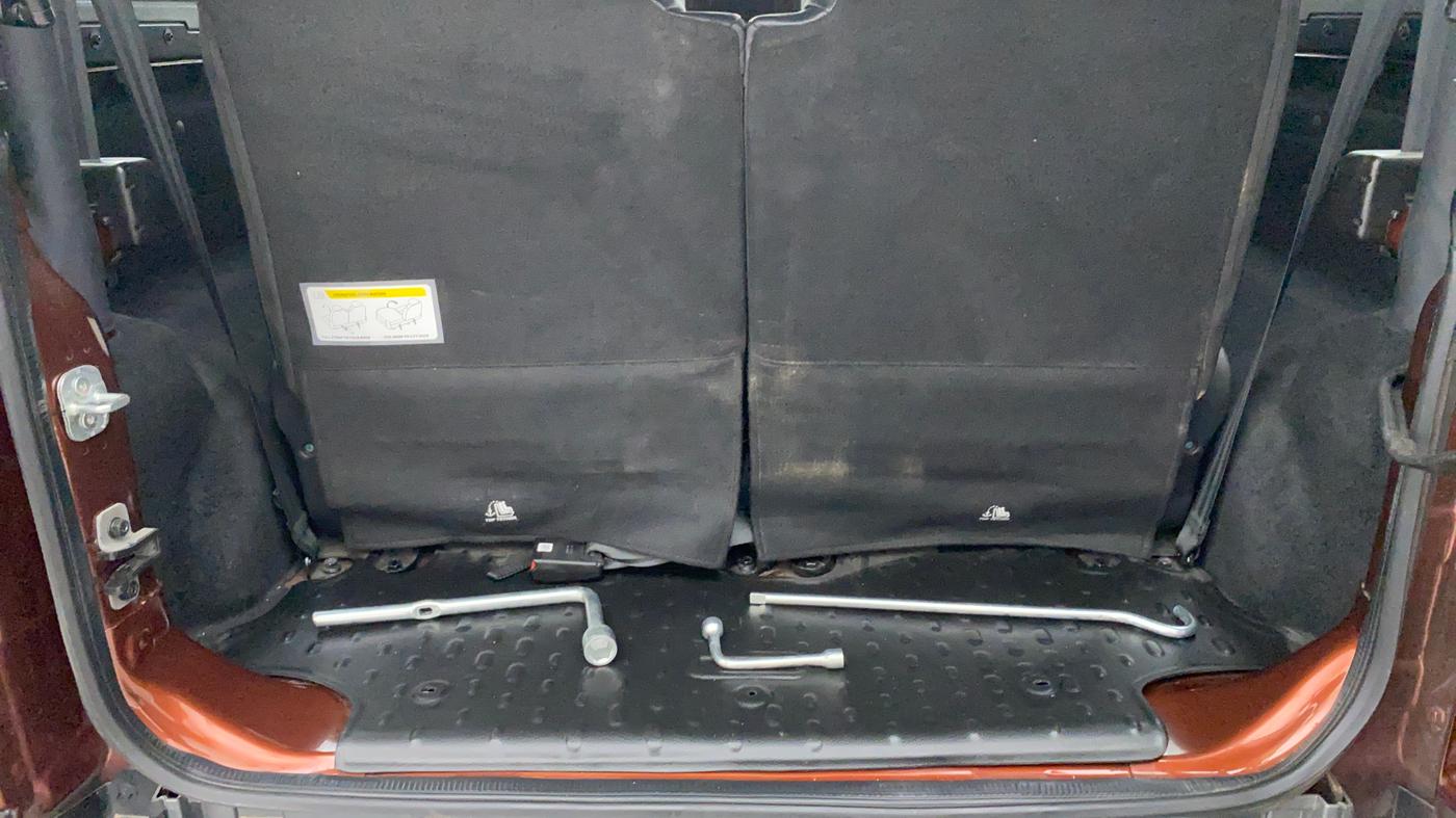 2022 Mahindra Thar LX PETROL HT 4WD AT, Petrol, Automatic, 3,861 km, Boot Inside