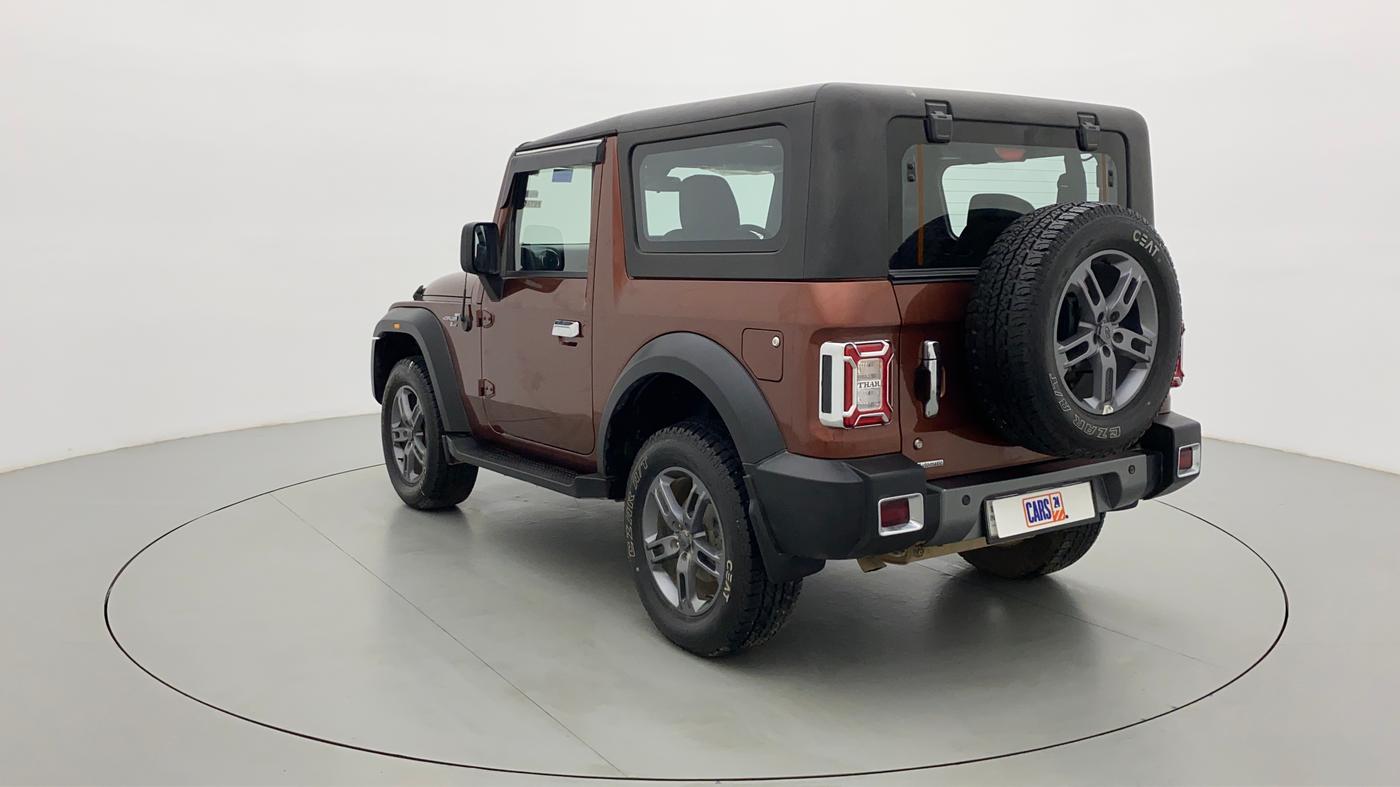 2022 Mahindra Thar LX PETROL HT 4WD AT, Petrol, Automatic, 3,861 km, Left Back Diagonal