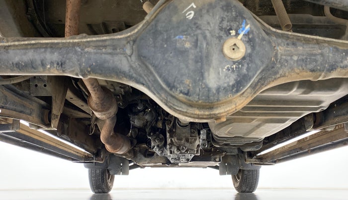 2018 Maruti Eeco 5 STR WITH AC PLUSHTR, Petrol, Manual, 49,951 km, Rear Underbody