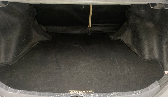 2018 Toyota Corolla Altis G CVT PETROL, Petrol, Automatic, 57,553 km, Boot Inside