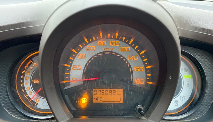 2013 Honda Brio 1.2 EX MT I VTEC, Petrol, Manual, 75,139 km, Odometer Image
