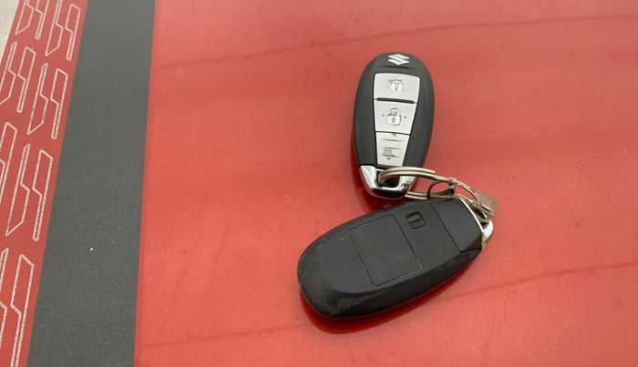 2019 Maruti Vitara Brezza ZDI PLUS AMT, Diesel, Automatic, 83,559 km, Key Close Up