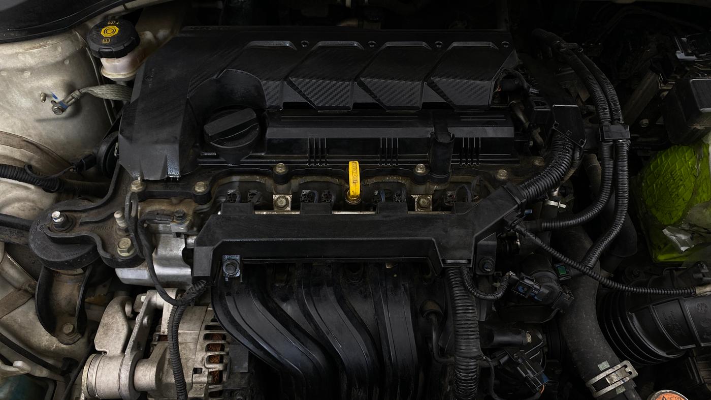 2021 Hyundai Verna SX (O) 1.5 VTVT IVT, Petrol, Automatic, 74,606 km, Engine View