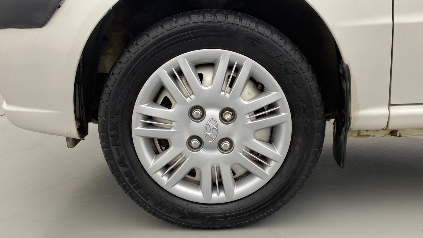 2012 Hyundai Santro Xing GL PLUS, Petrol, Manual, 43,967 km, Left Front Wheel