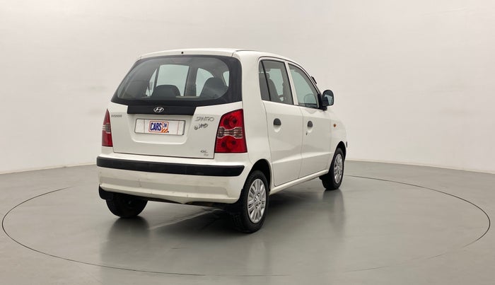 2012 Hyundai Santro Xing GL PLUS, Petrol, Manual, 43,967 km, Right Back Diagonal