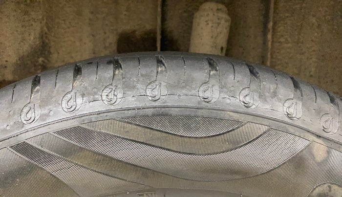 2019 Renault Kwid RXT 0.8, Petrol, Manual, 54,750 km, Left Rear Tyre Tread