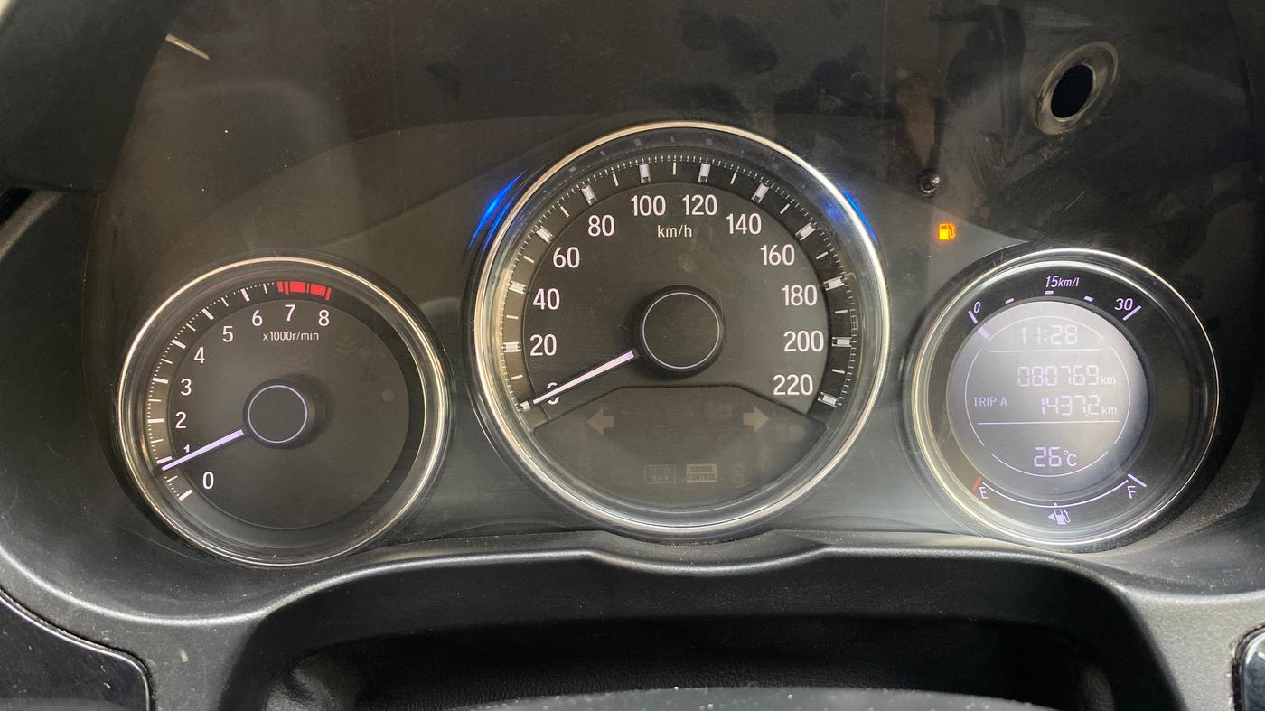2014 Honda City 1.5L I-VTEC VX, Petrol, Manual, 80,771 km, Odometer Image