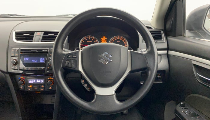 2017 Maruti Swift ZXI, Petrol, Manual, 40,811 km, Steering Wheel Close Up