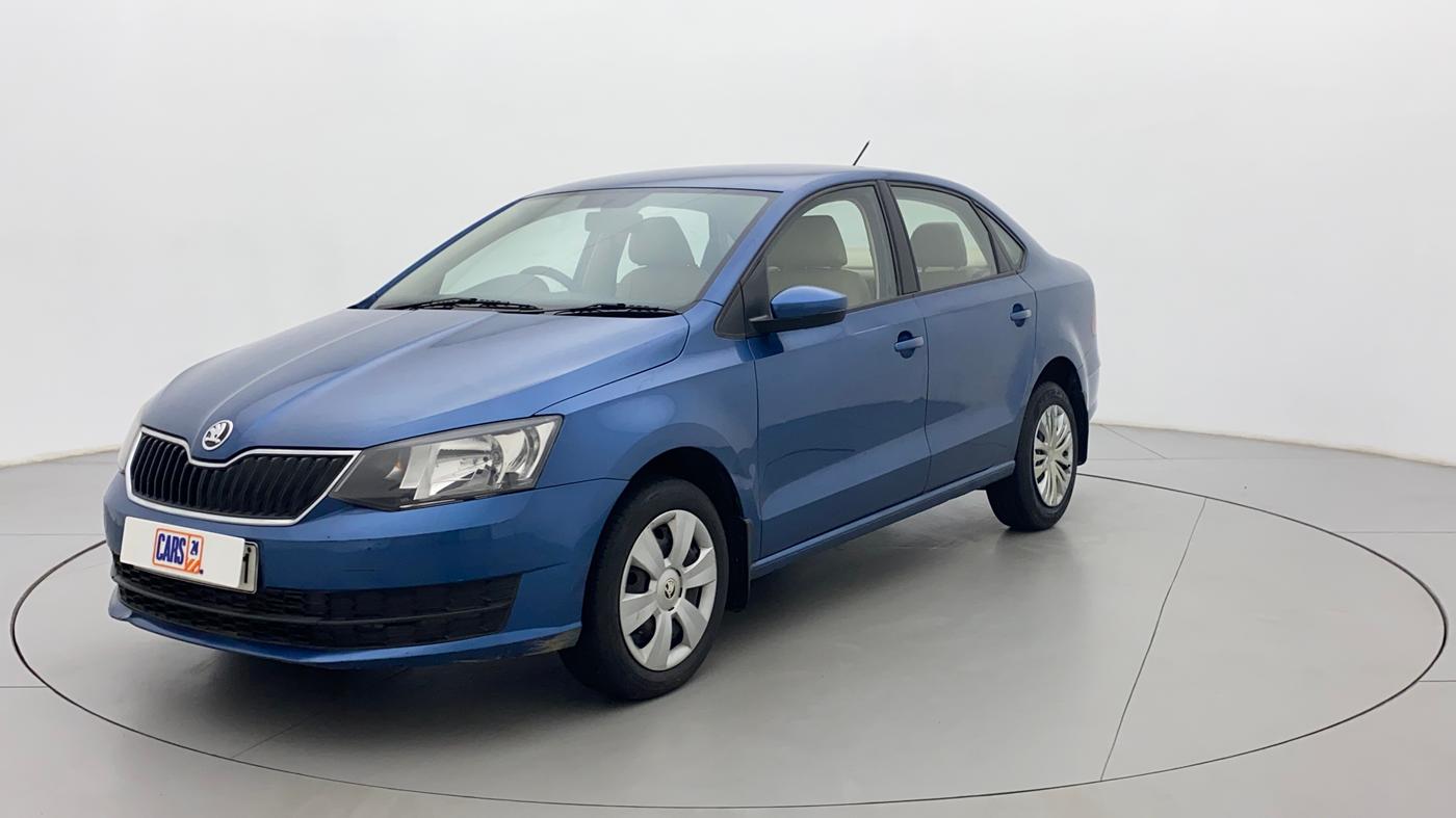 2017 Skoda Rapid 1.5 TDI CR ACTIVE, Diesel, Manual, 70,084 km, Left Front Diagonal