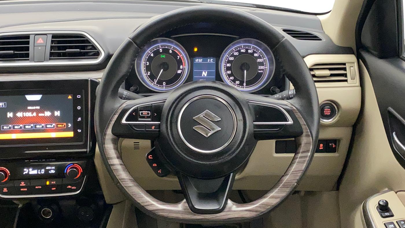 2022 Maruti Dzire ZXI AMT, Petrol, Automatic, 19,719 km, Steering Wheel Close Up