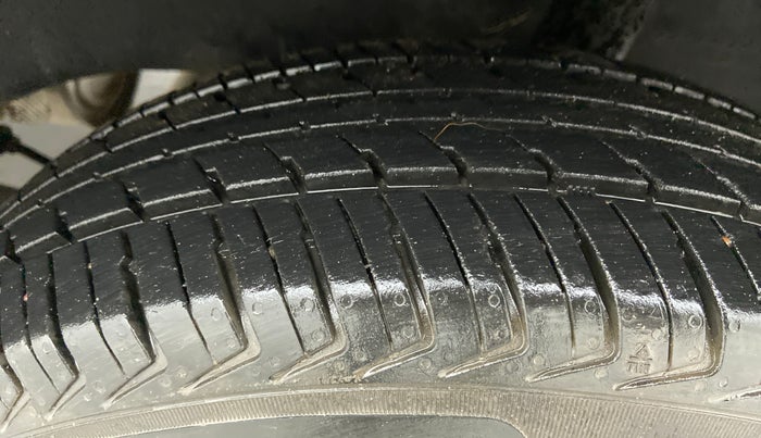 2018 Datsun Redi Go 1.0 S AT, Petrol, Automatic, 22,825 km, Left Rear Tyre Tread