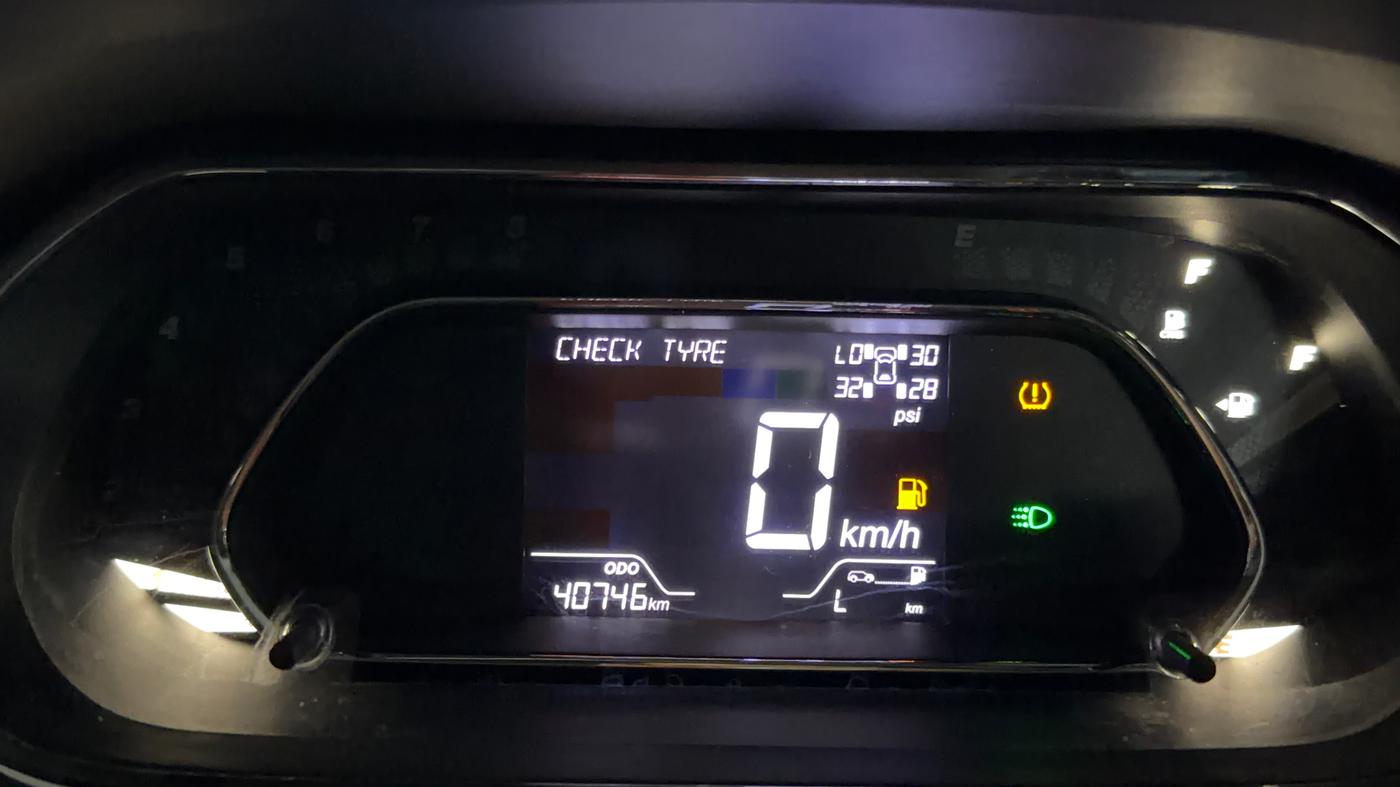 2023 Tata Tiago XZ PLUS CNG, CNG, Manual, 40,685 km, Odometer Image