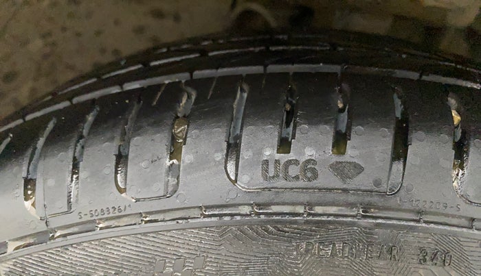 2018 Tata TIGOR XZA PETROL, Petrol, Automatic, 50,063 km, Left Front Tyre Tread