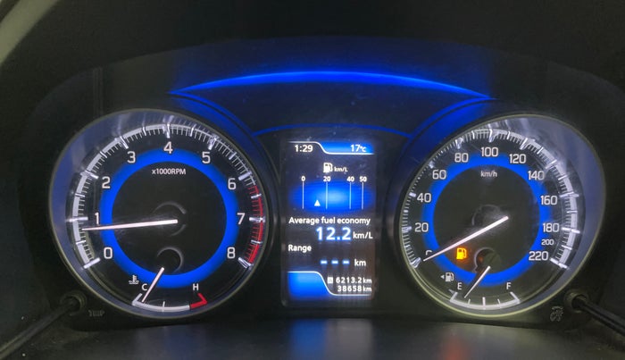 2019 Maruti Baleno ALPHA PETROL 1.2, Petrol, Manual, 38,633 km, Odometer Image
