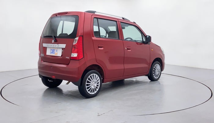 2016 Maruti Wagon R 1.0 VXI OPT, Petrol, Manual, 96,273 km, Right Back Diagonal (45- Degree) View