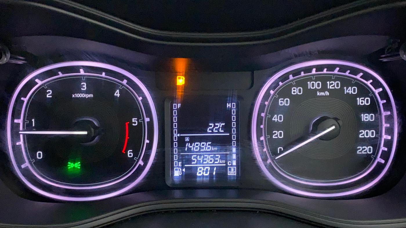 2017 Maruti Vitara Brezza ZDI, Diesel, Manual, 54,363 km, Odometer Image