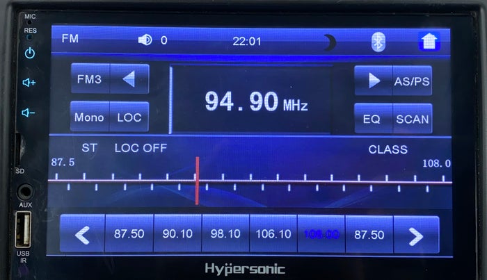 2019 Maruti Celerio VXI d, CNG, Manual, 79,879 km, Infotainment System