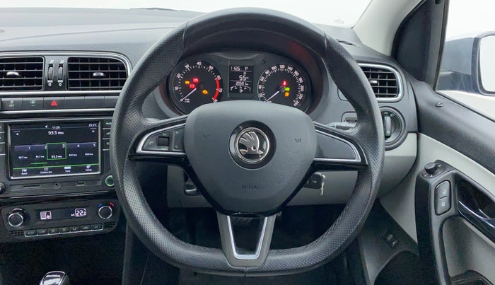 2021 Skoda Rapid 1.0 AMBITION TSI AT, Petrol, Automatic, 20,821 km, Steering Wheel Close Up