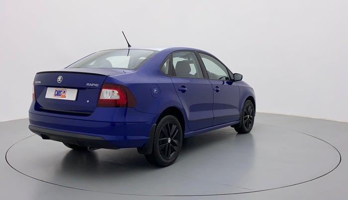 2021 Skoda Rapid 1.0 AMBITION TSI AT, Petrol, Automatic, 20,821 km, Right Back Diagonal