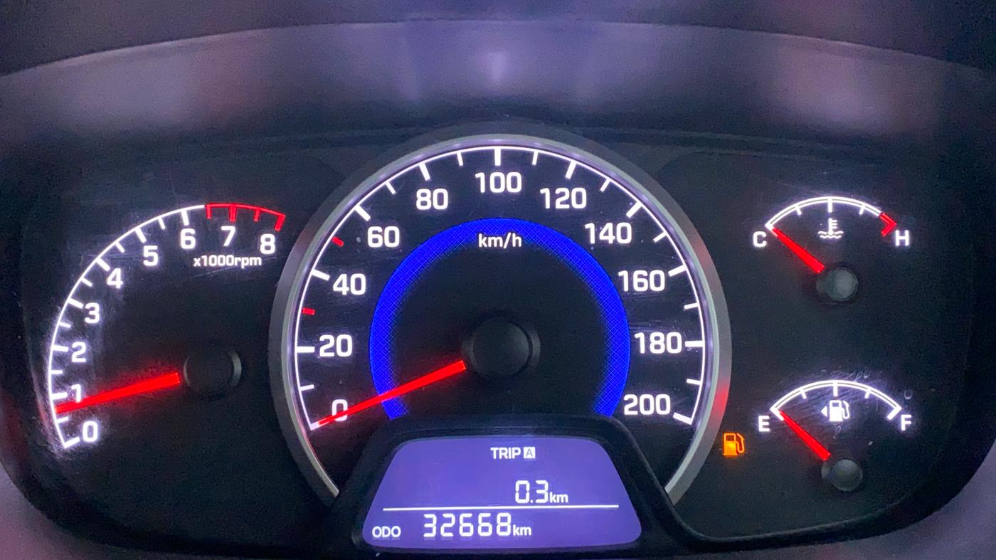 2019 Hyundai Grand i10 MAGNA 1.2 VTVT, Petrol, Manual, 32,725 km, Odometer Image