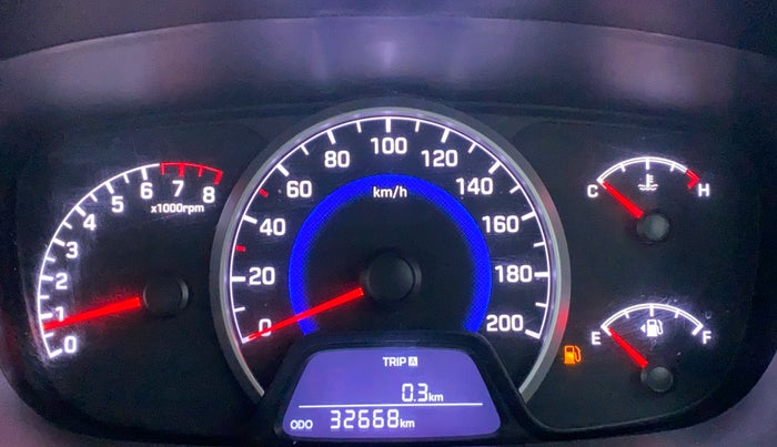 2019 Hyundai Grand i10 MAGNA 1.2 VTVT, Petrol, Manual, 32,725 km, Odometer Image