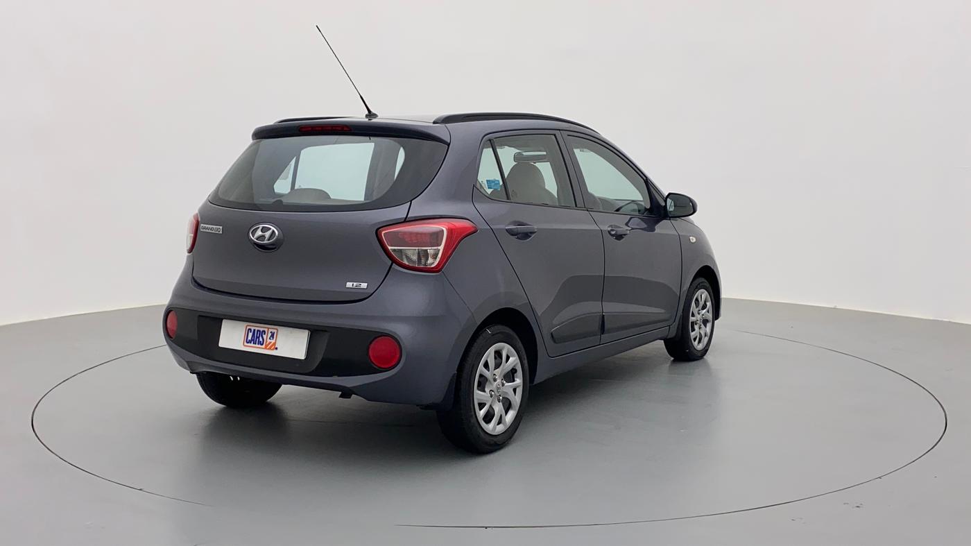 2019 Hyundai Grand i10 MAGNA 1.2 VTVT, Petrol, Manual, 32,725 km, Right Back Diagonal
