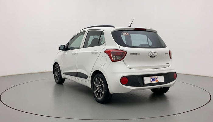 2017 Hyundai Grand i10 SPORTZ (O) AT 1.2 KAPPA VTVT, CNG, Automatic, 41,429 km, Left Back Diagonal