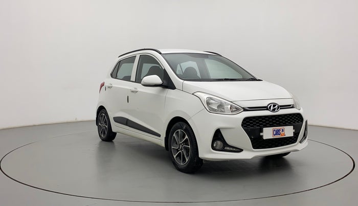 2017 Hyundai Grand i10 SPORTZ (O) AT 1.2 KAPPA VTVT, CNG, Automatic, 41,429 km, Right Front Diagonal
