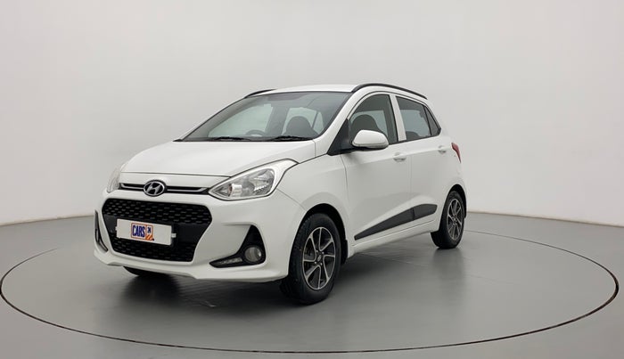 2017 Hyundai Grand i10 SPORTZ (O) AT 1.2 KAPPA VTVT, CNG, Automatic, 41,429 km, Left Front Diagonal