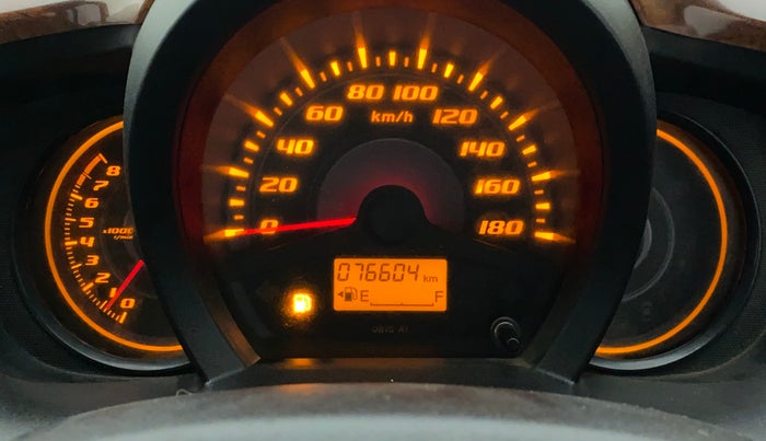 2014 Honda Amaze 1.2L I-VTEC VX, Petrol, Manual, 76,771 km, Odometer Image