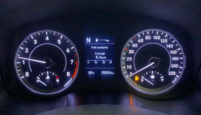 2020 Hyundai VENUE SX 1.0 (O) TURBO IMT, Petrol, Manual, 25,815 km, Odometer Image