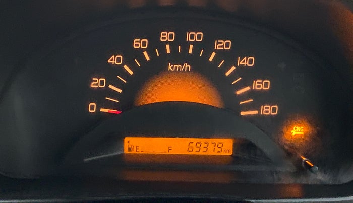 2018 Maruti Wagon R 1.0 LXI CNG, CNG, Manual, 69,444 km, Odometer Image