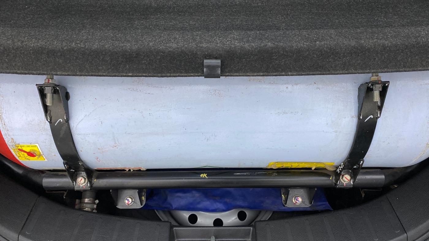 2018 Maruti Wagon R 1.0 LXI CNG, CNG, Manual, 69,444 km, Boot Inside