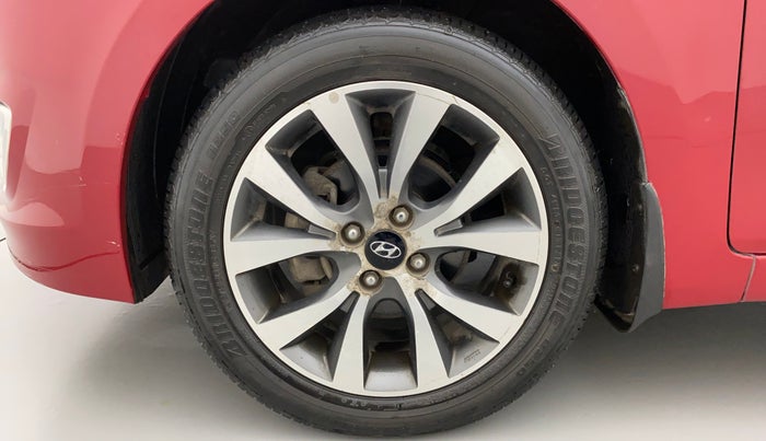 2016 Hyundai Verna 1.6 VTVT SX, Petrol, Manual, 45,520 km, Left Front Wheel