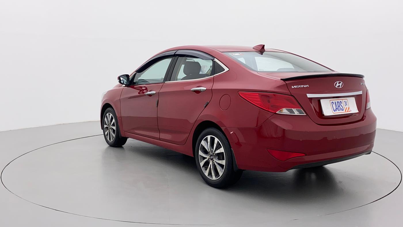 2016 Hyundai Verna 1.6 VTVT SX, Petrol, Manual, 45,520 km, Left Back Diagonal