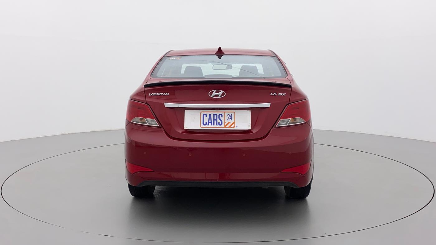 2016 Hyundai Verna 1.6 VTVT SX, Petrol, Manual, 45,520 km, Back/Rear