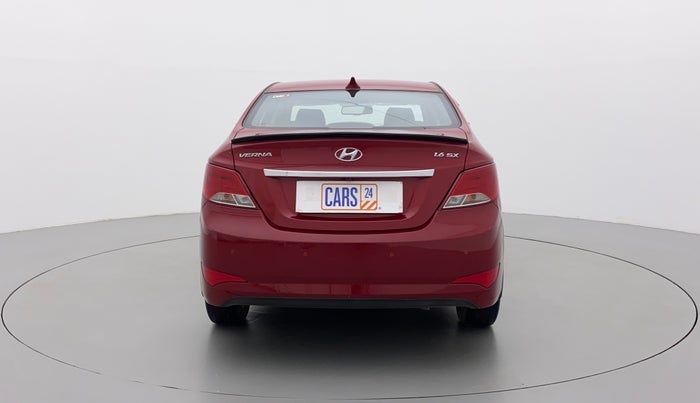 2016 Hyundai Verna 1.6 VTVT SX, Petrol, Manual, 45,520 km, Back/Rear