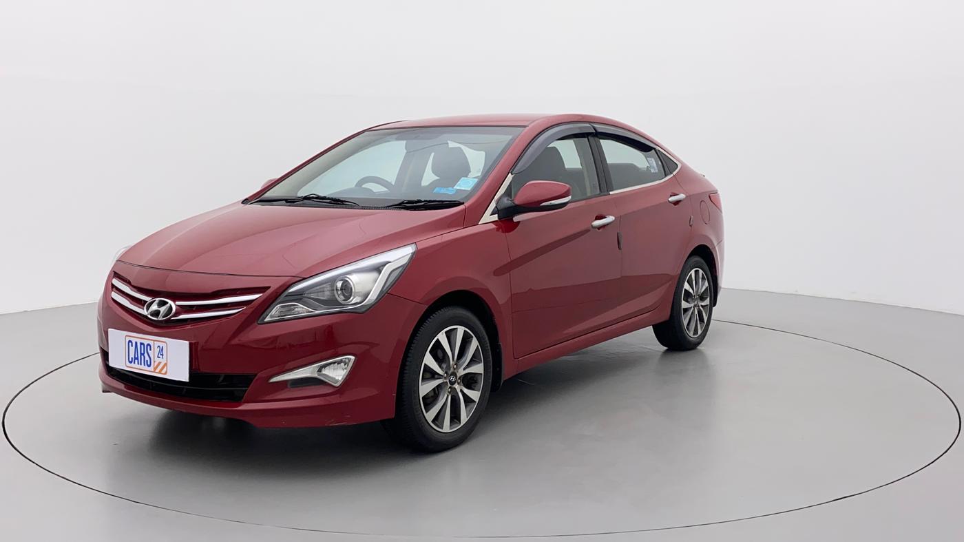2016 Hyundai Verna 1.6 VTVT SX, Petrol, Manual, 45,520 km, Left Front Diagonal