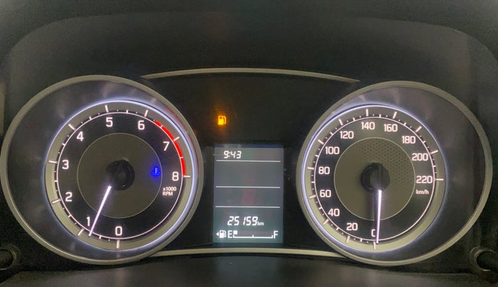 2022 Maruti Dzire VXI, Petrol, Manual, 25,110 km, Odometer Image