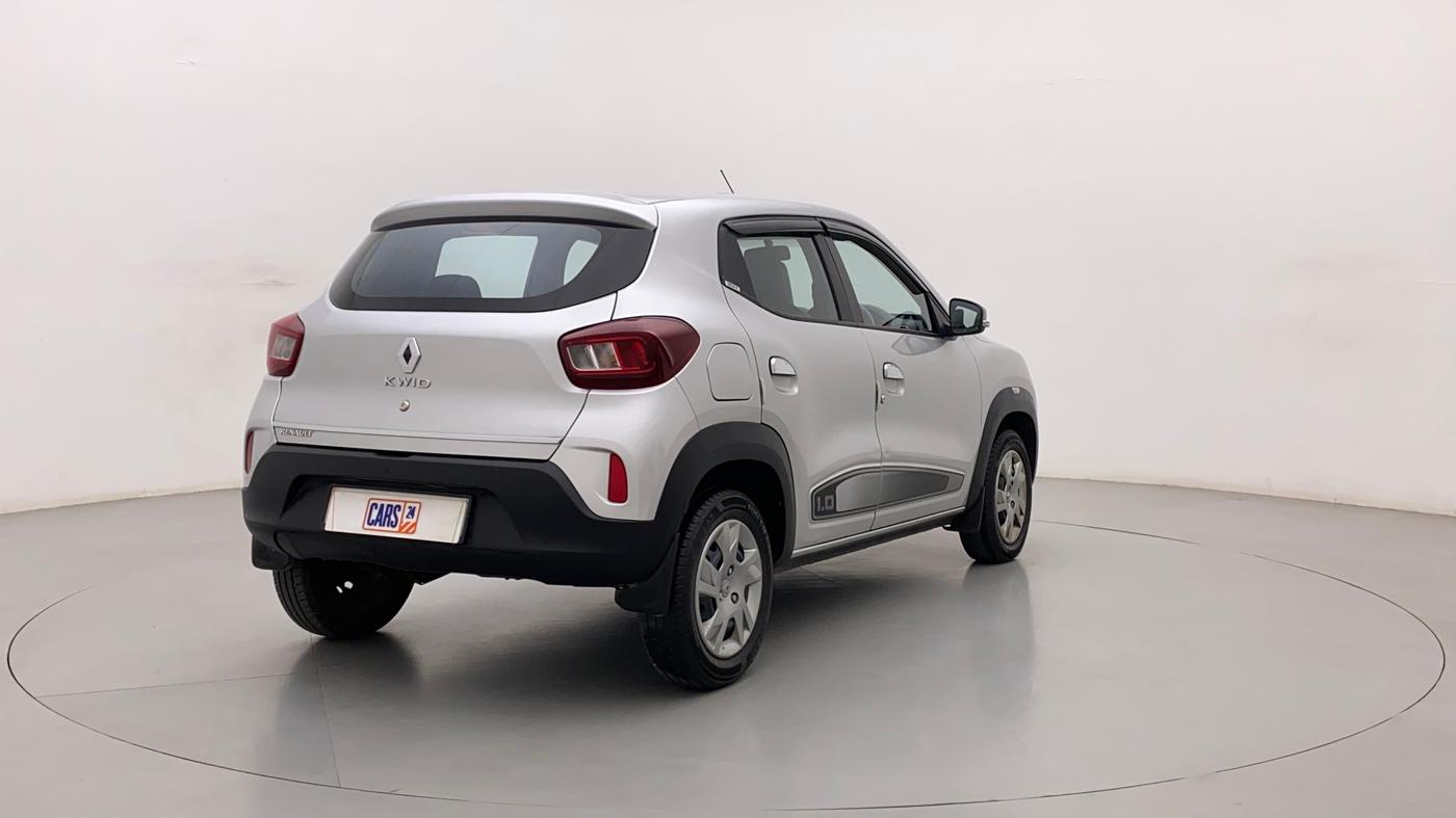 2020 Renault Kwid RXT 1.0 (O), Petrol, Manual, 19,574 km, Right Back Diagonal