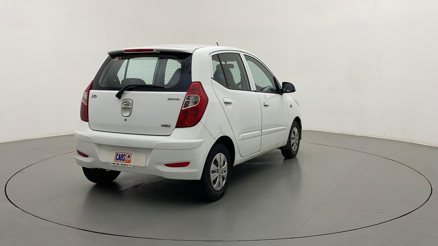 2013 Hyundai i10 SPORTZ 1.2, Petrol, Manual, 31,928 km, Right Back Diagonal
