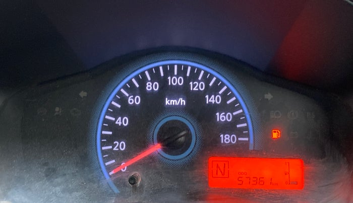 2018 Datsun Redi Go 1.0 T(O) AT, Petrol, Automatic, 57,361 km, Odometer Image
