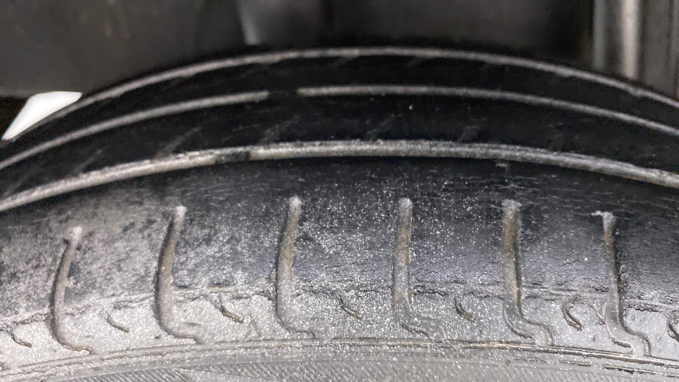 2018 Datsun Redi Go 1.0 T(O) AT, Petrol, Automatic, 57,361 km, Right Rear Tyre Tread