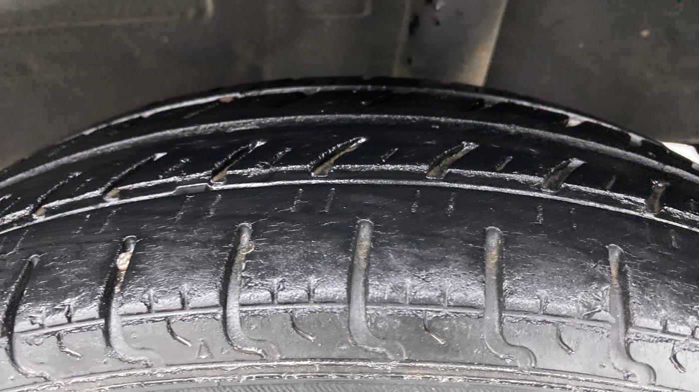 2018 Datsun Redi Go 1.0 T(O) AT, Petrol, Automatic, 57,361 km, Left Rear Tyre Tread