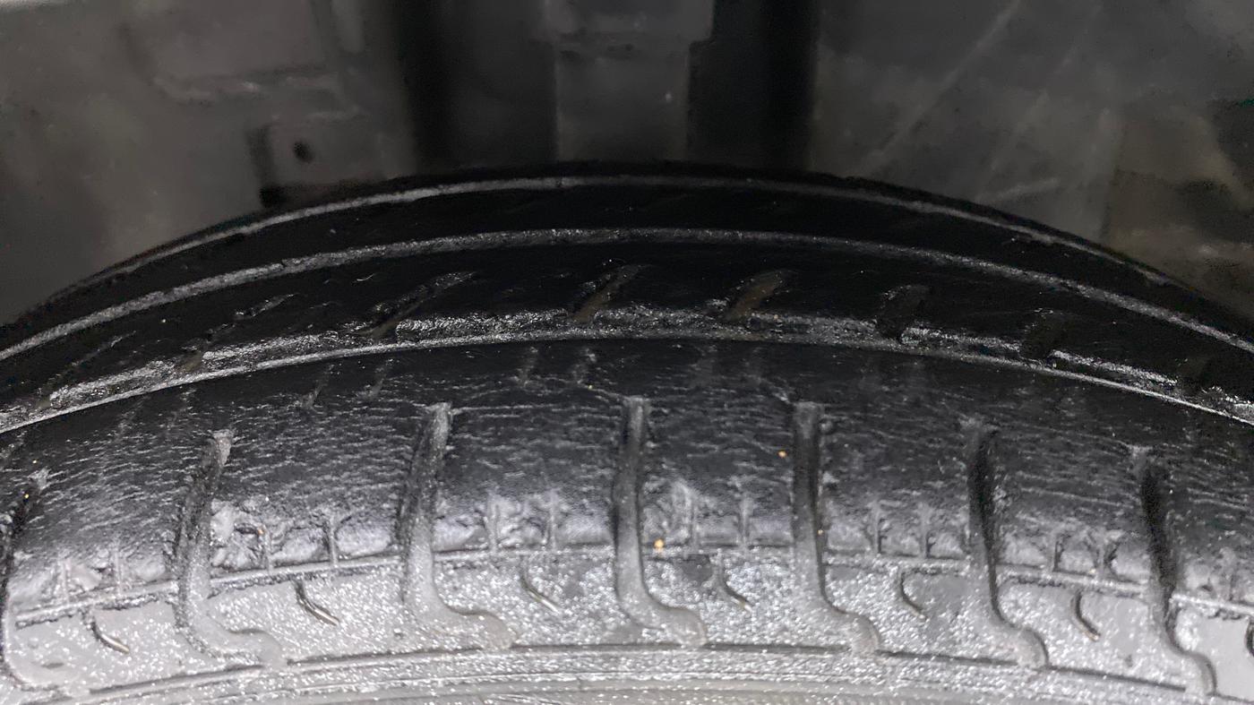 2018 Datsun Redi Go 1.0 T(O) AT, Petrol, Automatic, 57,361 km, Left Front Tyre Tread